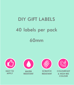 DIY Pressie Labels